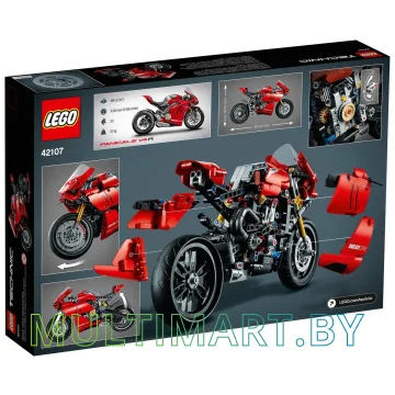Конструктор LEGO Technic 42107 Ducati Panigale V4 R картинка 2